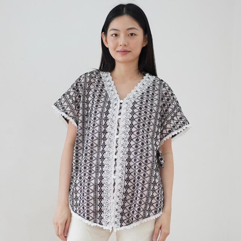 Kiara Outer / Vest Kemeja / Outer katun 1