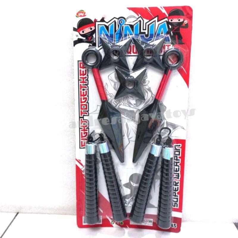 NJ245 MAINAN SENJATA NINJA KEREN MAINAN ANAK LAKI-LAKI SENJATA NINJA KEREN TERBARU 0
