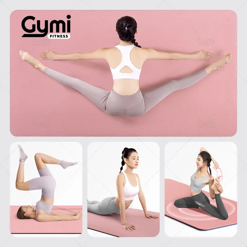 Thảm Tập Yoga | Thảm Tập Gym TPE Siêu Bền 6mm 8mm 7