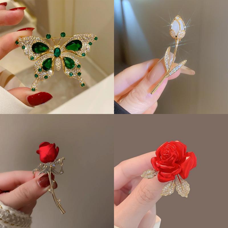Product Introduction of Fashion styles Brooches for women Shawl Pin Shoulder Brooch 10