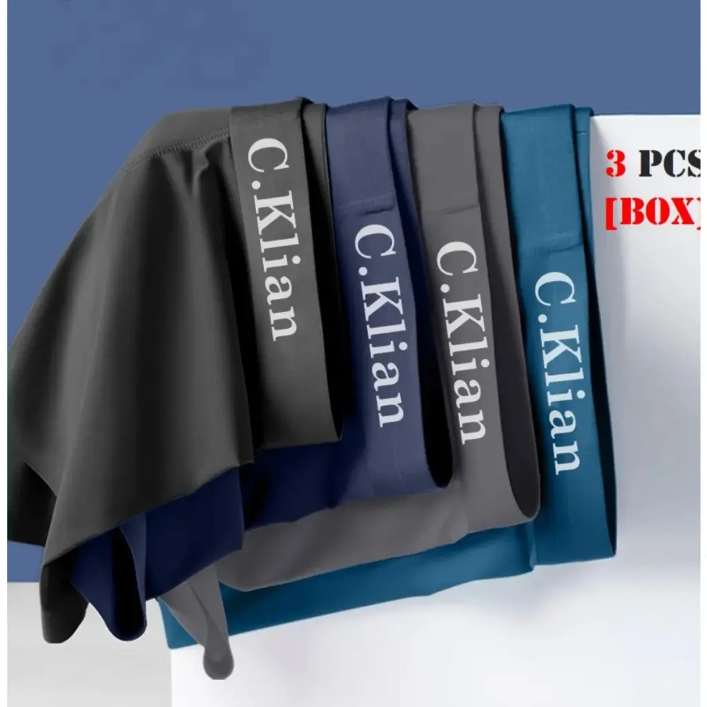 3 Pcs Celana Dalam Boxer Pria Dewasa Elastis Import Best seller / Celana Dalam Pria Dewasa / Cd Pria / Dalaman Pria Terlaris