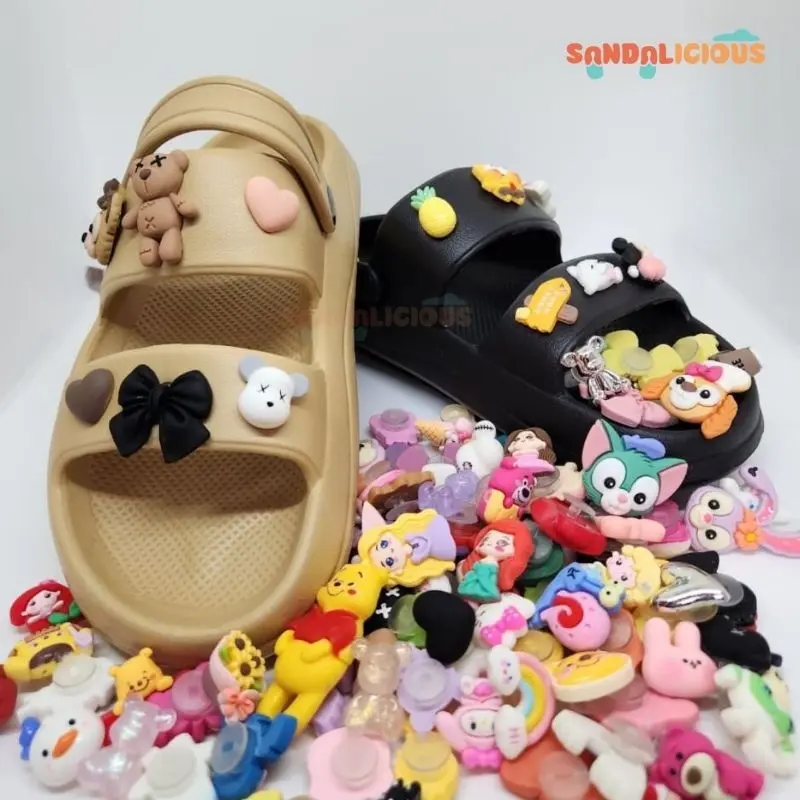 (E) Jibitz Sandal Pokemon Sincan / Patch Sandal Anime / Charm Sandal / Pin Sandal Cros / Mainan Sandal clog / Jibit Sandal / Sandal Fuji / Sandal Baim / Aksesoris Sandal / Jibitz Sendal / Mainan Sandal / Charm Jibitz / Pin Jibitz 5
