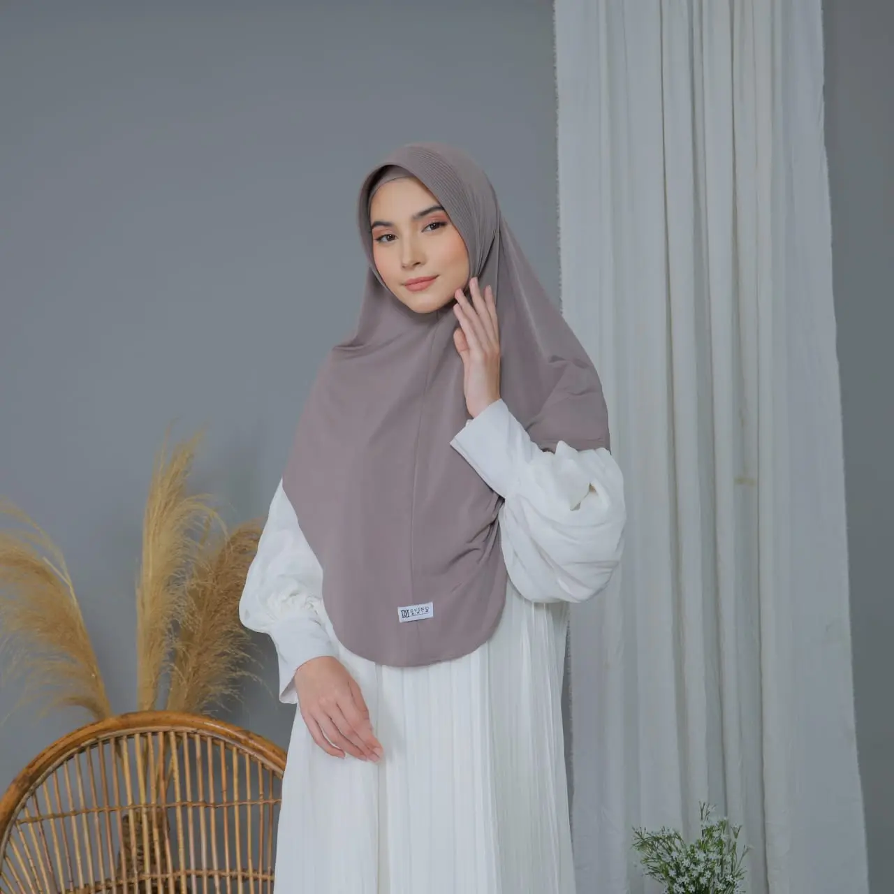 Bergo Hamidah pet jersey korea premium size XL