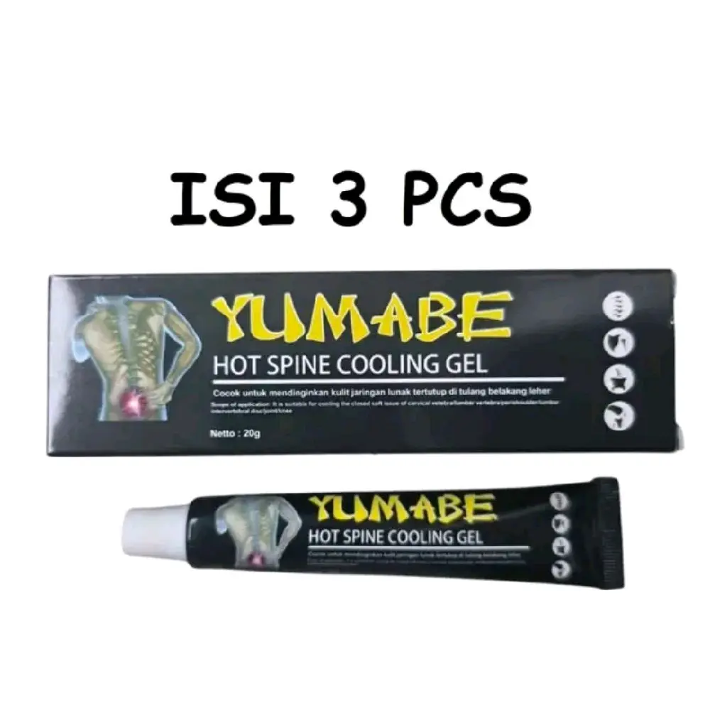 JATENG Promo Hemat 3 PCS Lumbar Yumabe Oles APDMP Spine Gel 20 Gram