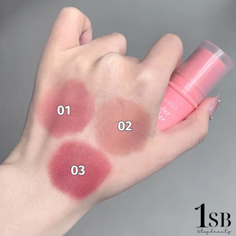 SHAQINUO Powder Blusher Stick Wajah [1sb] 2