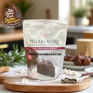 TEGRAL CAKE MOIST CHOCO KEMASAN 500 GR / PURATOS CAKE MOIST CHOCO