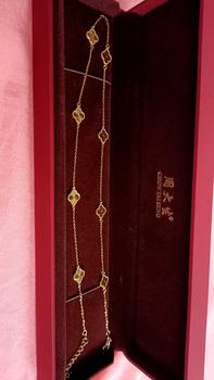 Product Review of 【Chow Tai Seng】Au999 Pure Gold 24K Clover Shining 5G Jewelry Set from R**S 0