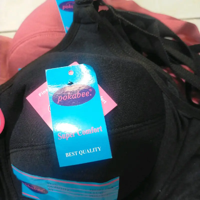 3 pcs bh jumbo bra sport big size ukuran 44 46 48 50 52 besar tanpa busa tanpa kawat kait 3 ld 120 cm 4