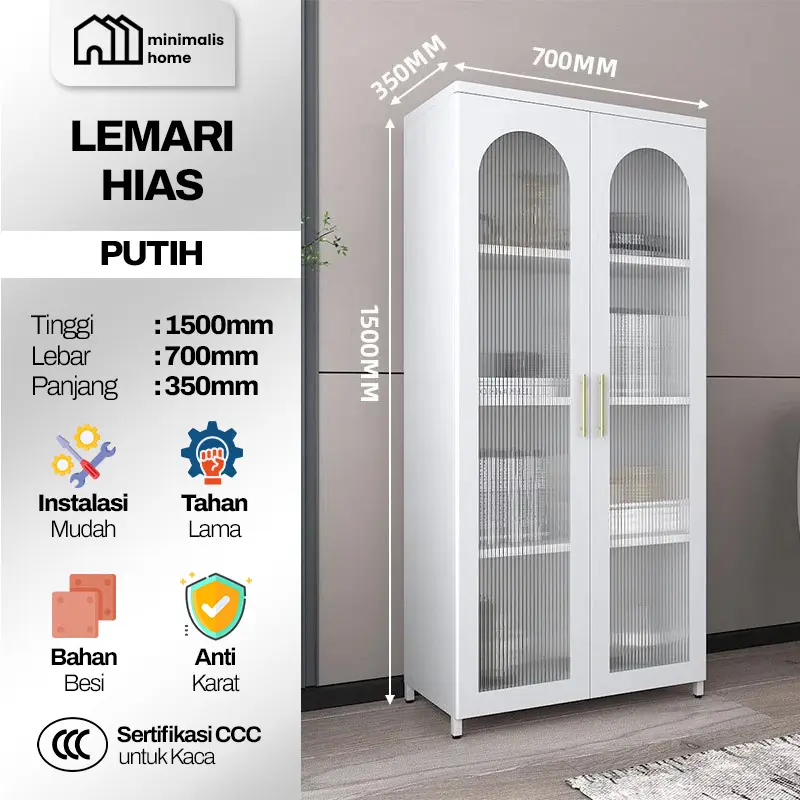 2PINTU-WHITE-CH-150x70x35