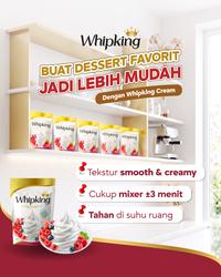 Gambar Whipking Whip Cream Bubuk Plain dari Forisa Mart Official Kota Depok 3 Tokopedia