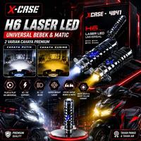 Gambar X-Case Lampu Utama Led H6 M5 Laser Motor Universal Beat Satria Ninja 150 SS Putih Kuning Senja Biru  Motorcycle - PUTIH/KUNING dari Xcase Indonesia Kota Administrasi Jakarta Barat 2 Tokopedia