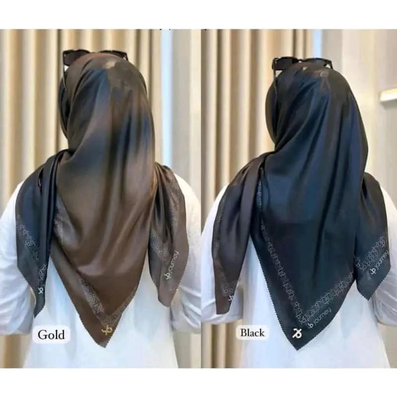 KERUDUNG HIJAB SEGI EMPAT MOTIF JR GRADASI KW VOAL PREMIUM LASER CUT MEWAH TERBARU Muslim