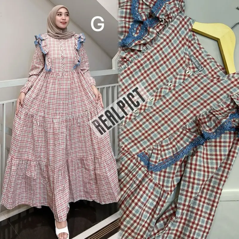 READY STOK SALVINA MIDI TRISET RAFEL RENDA