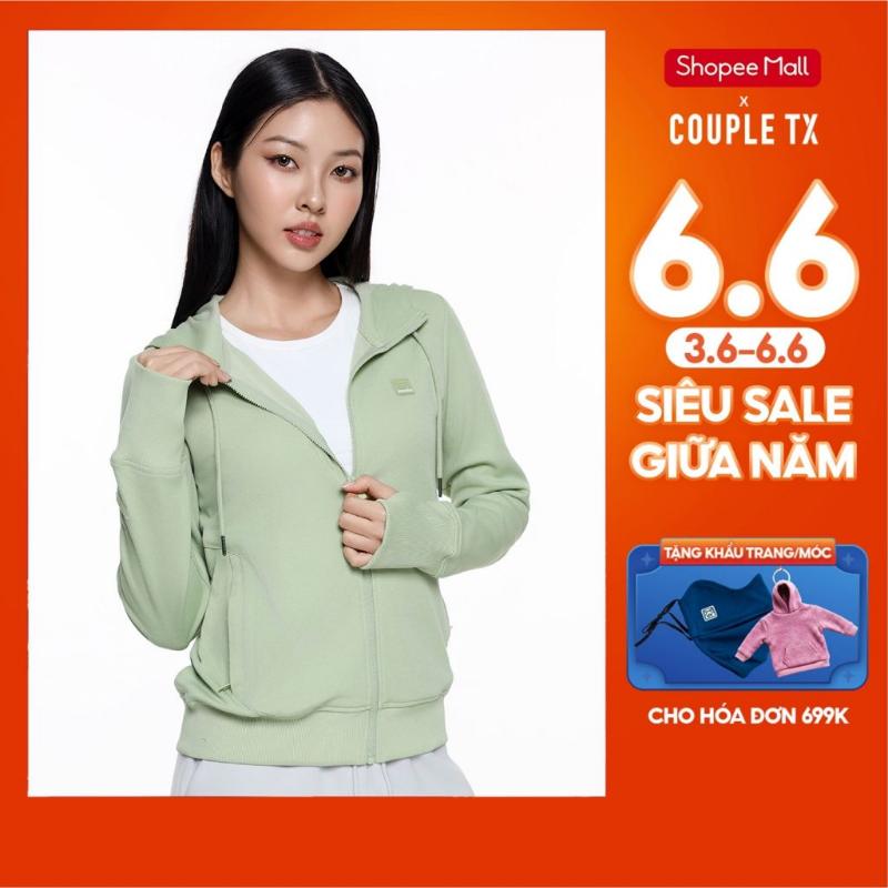 TOP Áo Khoác Vải Chống UV Nữ Couple TX Anti UV Original Form Regular WOK 2064
