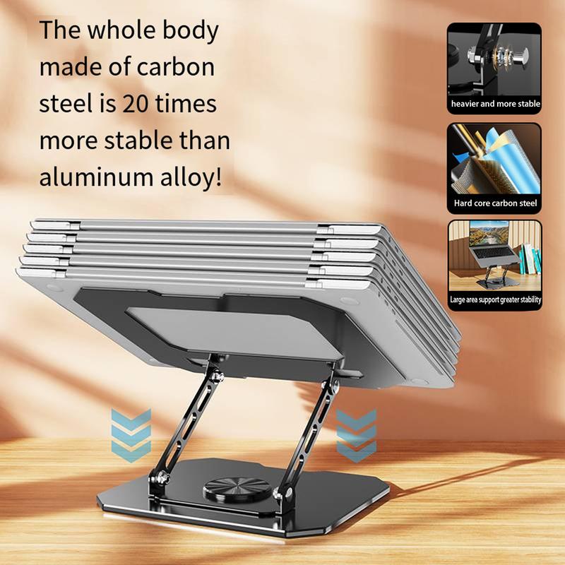 Giá Chân Đế Máy Tính Bảng, Giá Chân Đế Để Bàn, Giá Chân Đế iPad Xoay Bằng Kim Loại, Giá Chân Đế Điện Thoại Lười Chơi Game, Gấp Cầm Tay, Hỗ Trợ Nâng Và Điều Chỉnh, Thích Hợp Cho Máy Tính Bảng