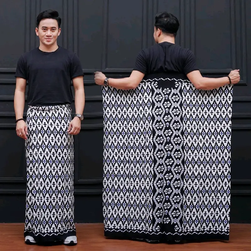 Sarung Goyor Printing Super Pabrik - Kain Rayon Super Adem - Muslim, Motif - Batik, Santri 2