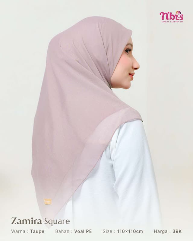 nibras hijab Zamira SQuare