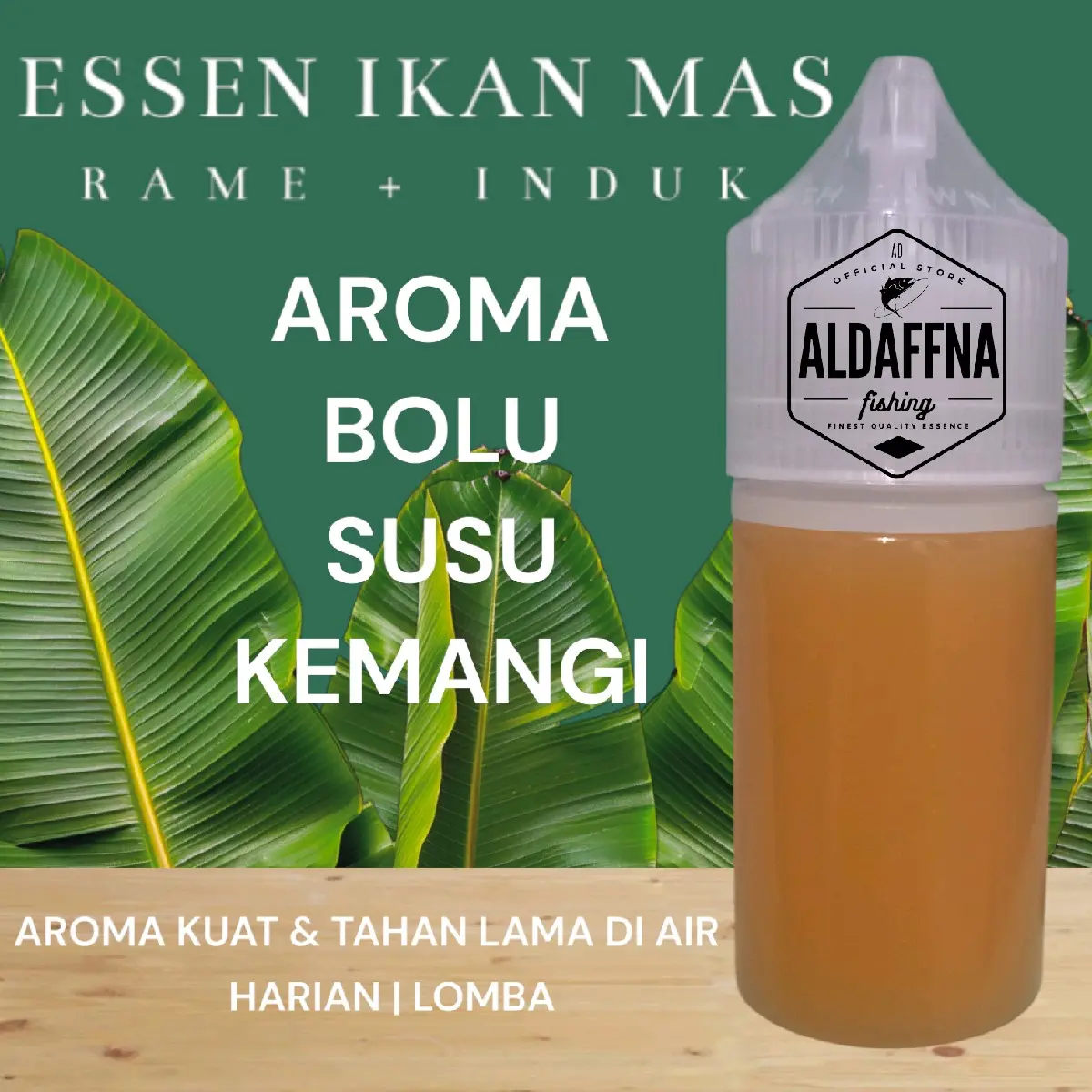 Bolu Susu Kemangi~Essen Ikan Mas Rame dan Induk~Umpan Pancing
