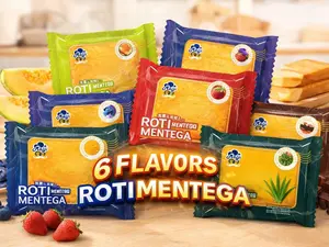 Roti Mentega 6 Rasa | Roti Panggang Butter Toast Bread 60g