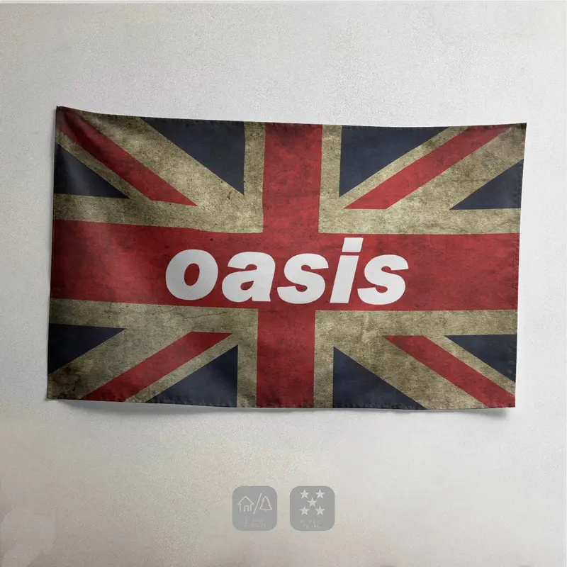 Flaghouse.id - Bendera/Tapestry Band Oasis England 3