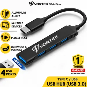 Vortek USB 3.0 USB HUB OTG - 4 USB Port