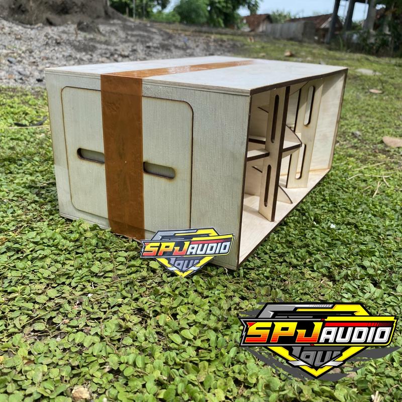 Box Speaker CLA Double 5 in Box Miniatur Sound System SPJ AUDIO 1