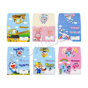 KARTU UNDANGAN ULANG TAHUN KARAKTER LUCU (ISI 10PCS)