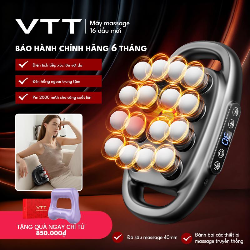 VTT Dụng cụ mát xa chuyên nghiệp mát xa mạnh mẽ cột sống cổ và cơ vai thư giãn cơ thể và tinh thần