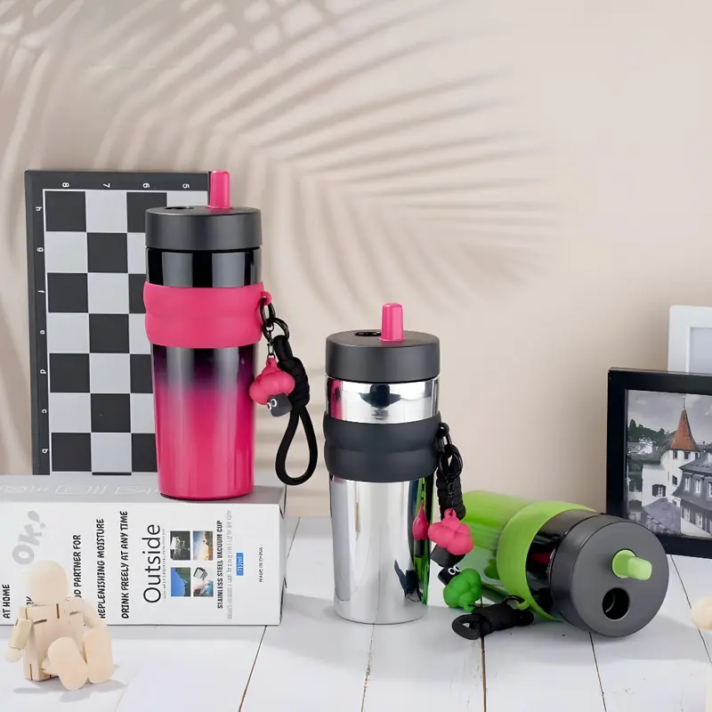 Tumbler Stainless SUS Premium Grade Aesthetic Viral Tahan Dingin Insulated Water Bottle BROCOLI -zan 2