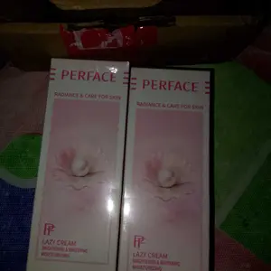 PERFACE TONE UP CREAM [LAZY CREAM BRIGHTENING & WHITENING MOISTURIZING] [Radiance & Care For Skin] Moisturizer Pelembab Wajah Perawatan Mencerahkan