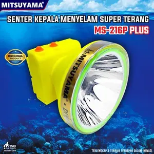 Senter Kepala Selam Diving 80 Watt Super Terang Mitsuyama