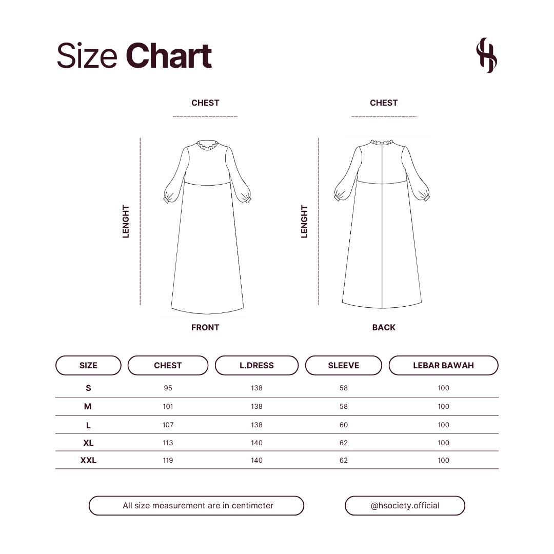 H SOCIETY Camia Dress Wanita Chiffon Reborn Premium dengan Lengan Puff & Rok Lipit Elegan untuk Acara Spesial