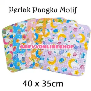 Perlak Pangku Ompol Bayi Travel 35 x 40cm / Alas Stoller