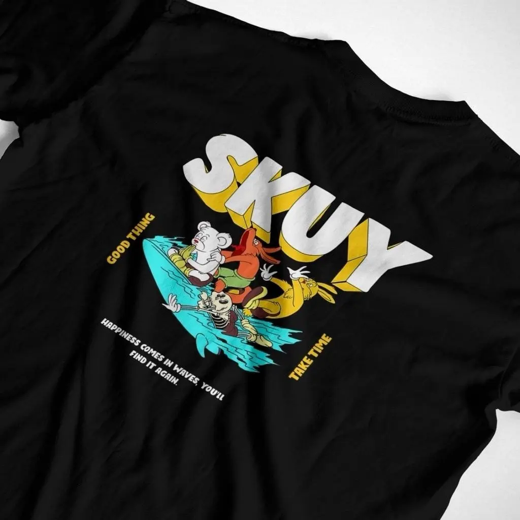 Skuy Kaos Dewasa Hitam Unisex | Skuy Good Thing SKY190