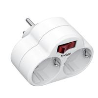 Gambar Steker Adaptor Plug V-GeN VST-04 Socket With On Off Button 2 Lubang 360W SNI dari Intact Official Store Kota Administrasi Jakarta Pusat 3 Tokopedia