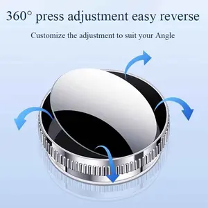 Kaca Spion Cermin Tambahan Blind Spot 360 Mirror 2 In 1 Adjustable Mobil Spion Blind Spot Kaca Cembung Spion Tanpa Lem Perekat Dengan Suction Tambahan Mirror