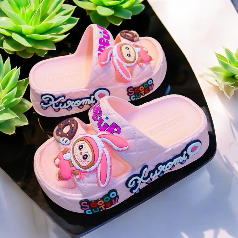  MUA 1 TẶNG 1 Dép bánh mì hoa mai cho bé gái 2 quai siêu nhẹ êm chân bé Sandal Dép Sandal Voi 