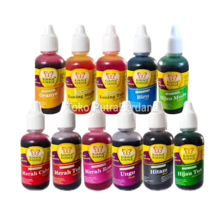 Koepoe Pewarna 30ml Semua Warna 0