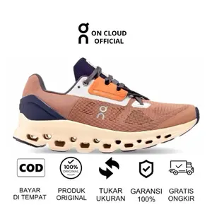 SEPATU RUNNING ON CLOUD STARTUS 2 FAWN CROK 0RlGlNAL SHOES