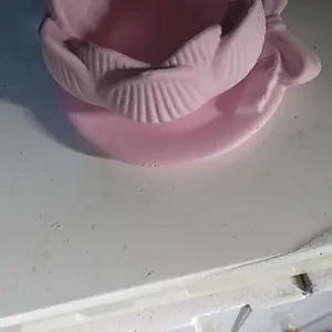 Lotus Horder Wadah Tempat Lilin Aromaterapi Bentuk Bunga Lotus Warna Pink untuk Dekorasi Rumah