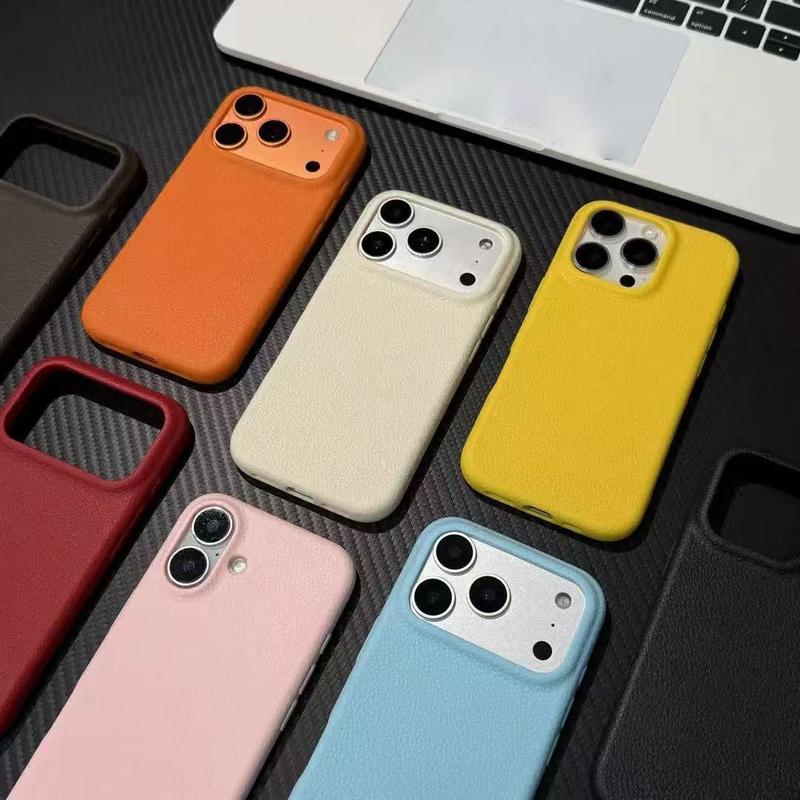 Ốp lưng màu trơn cao cấp phù hợp với iPhone17/16/15 14/13/XR/7/17pro/17promax họa tiết hoạt hình phong cách tươi trẻ phổ biến cho 16/16plus/16pro
