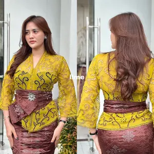 KEBAYA FULL BORDIR KERAWANG TERBARU