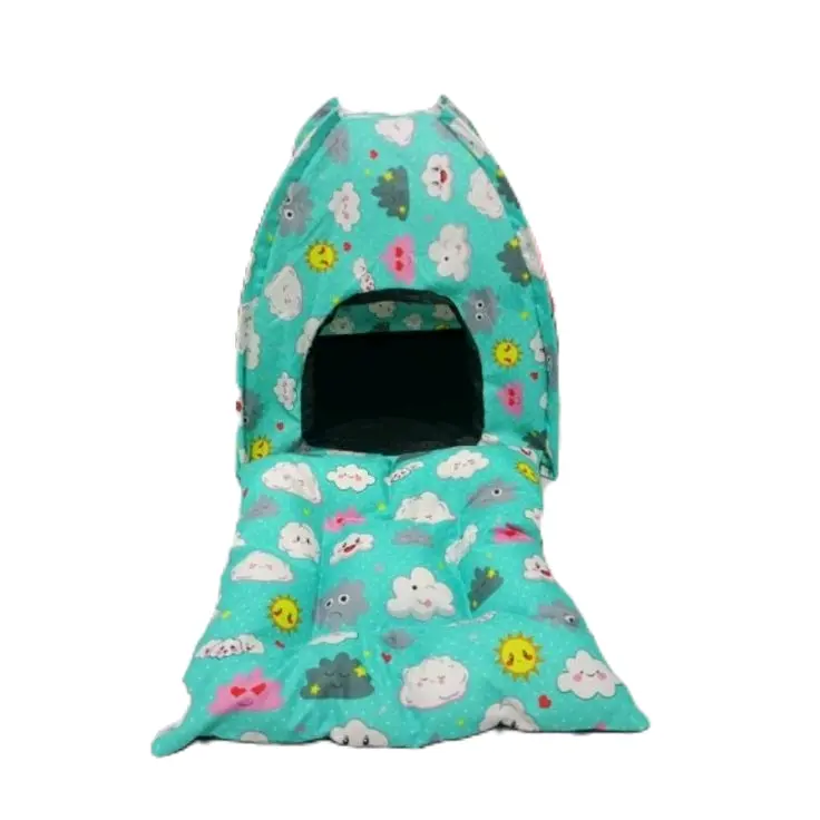 Tenda anabul kucing/anjing Full seat Tenda Dan Kasur kasur hewan peliharaan kuning sofa 3