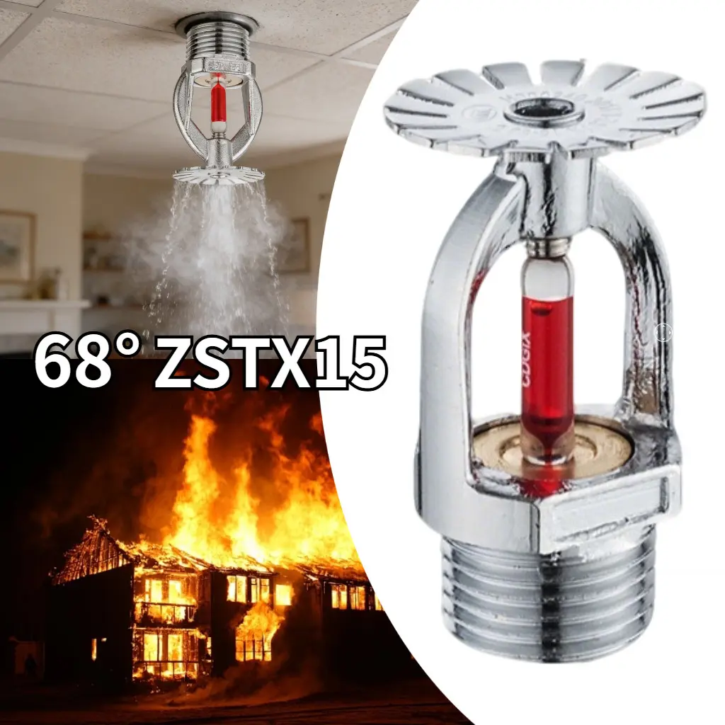 Head Sprinkler Pendent 68C Viking 1/2 Inch Fire Hydrant Sprinkler Pemadam 68 Degree