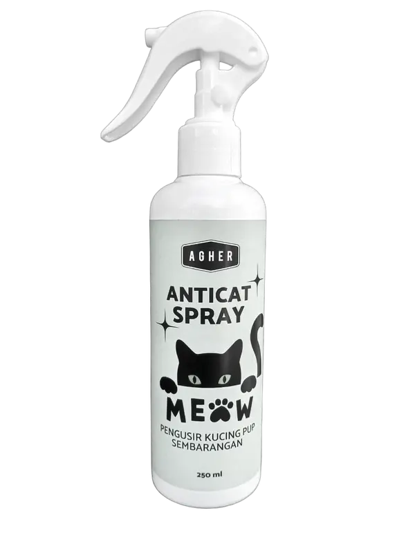 Spray Pengusir Kucing Liar Berak Pipis Sembarangan Cat Repellent Anti Kucing Anjing PUP BAB Sembarangan 250ml 1