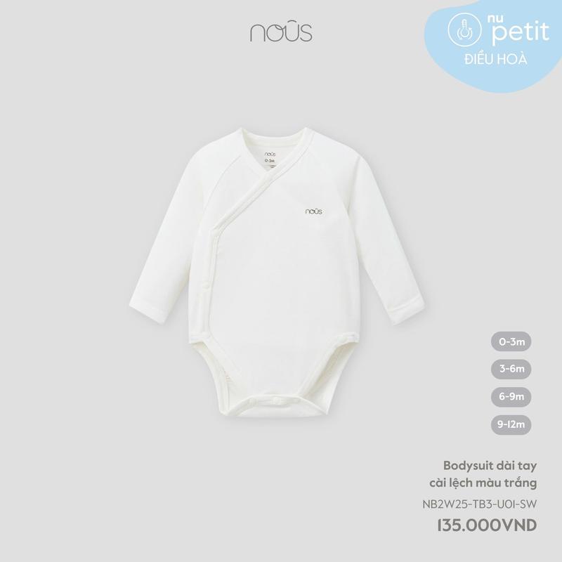 Body liền thân Chip Nous cho bé chất liệu mềm mại dịu nhe làn da