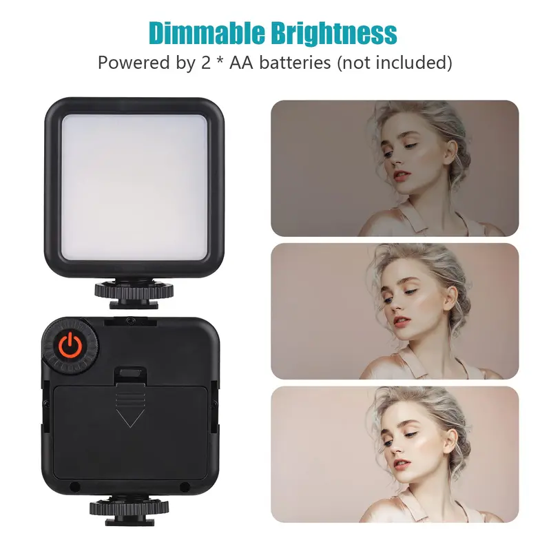 Kit de Grabación para Vlogging con Micrófono de Solapa y Luz LED Ajustable, Mini Trípode Antivibración, Herramienta Esencial para TikTok y YouTube - Foto 10