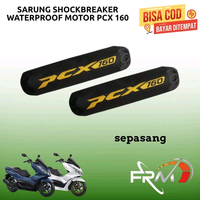 SEPASANG SARUNG SHOCKBREKER WATERPROOF MOTOR PCX 160 Motorcycle 1