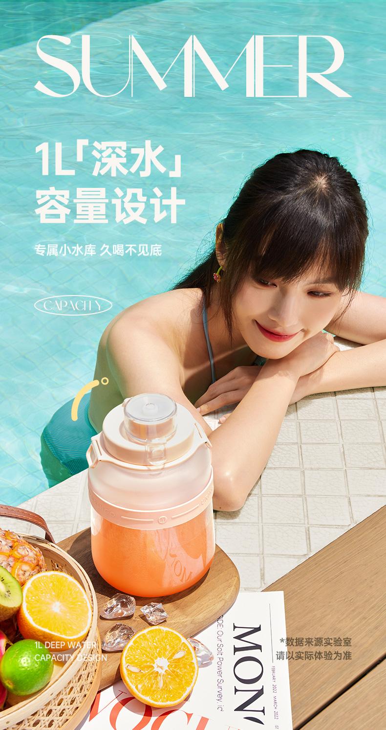 Product Introduction of Uringo Gelas Jus Rumah Multifungsi juicer Kecil portable Elektrik Ton Jus juice bucket cup 28