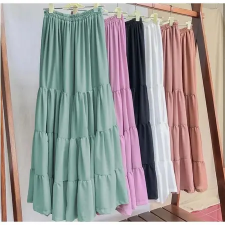 ROK CERUTY PREMIUM / ROK CANDA CERUTY BABYDOLL ROK REMPEL SUSUN 2